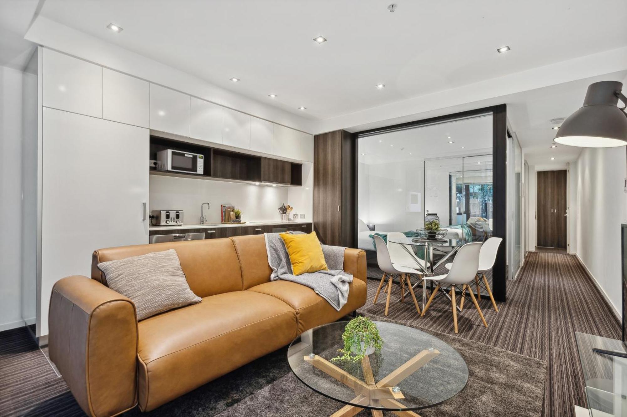 Complete Host Halo Apartments Melbourne Ruang foto